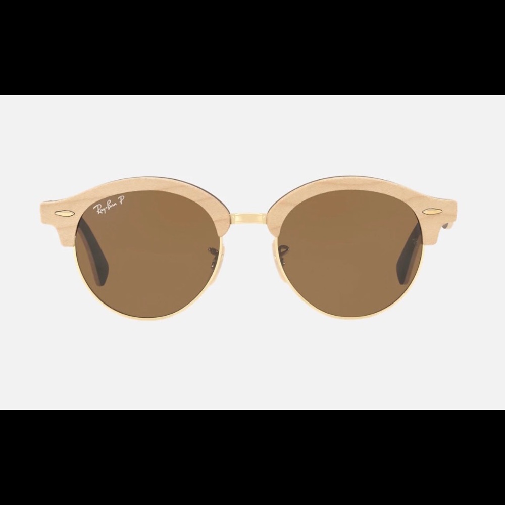 Ray-Ban Clubround Wood sunglasses